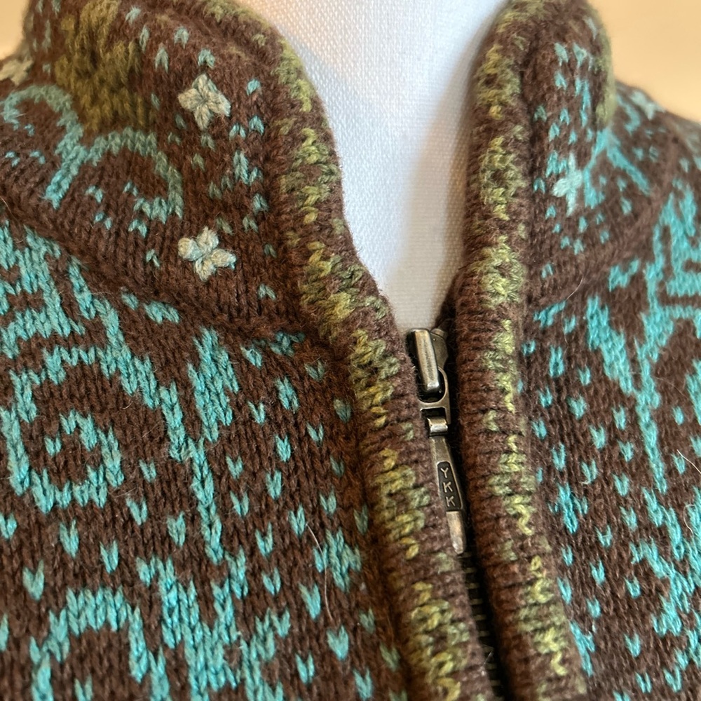 Knit full-zip Sweater